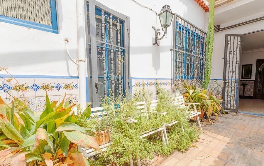 Gebäude in der Altstadt von Sitges