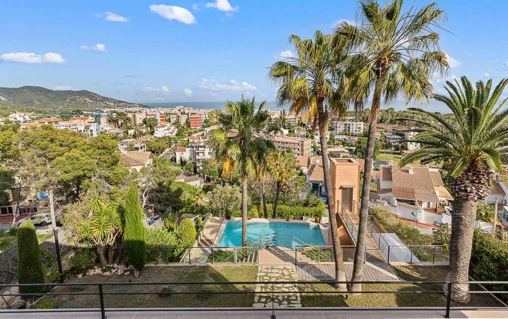 Villa excepcional con vistas al mar